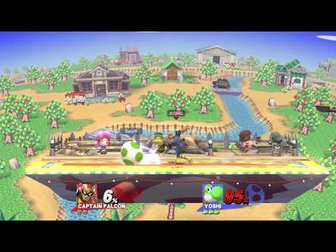 Smash 4 Monthly (July 2015) - Clint (Captain Falcon) vs. Fuzyll (Yoshi) - Game 1