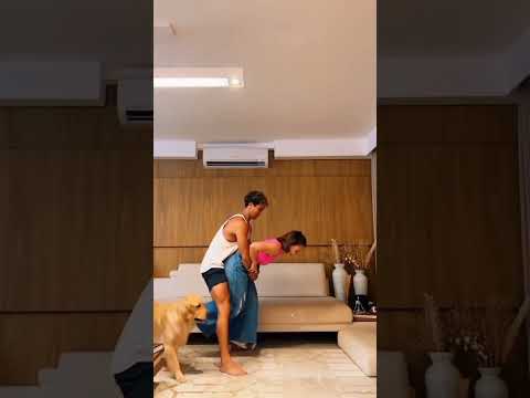 Larissa Manoela e André Luiz Frambach faz Trend do tiktok | song dump dump #larissamanoela