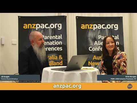 Evie Morgan (FDRP, CIP, PC) speaking about Parental Alienation at #ANZPAC 31st July 2025.