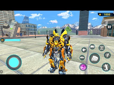 Bumblebee Robot Jet Car Bike Transformation Game 2020 | New Robot Unlock - Android Gameplay
