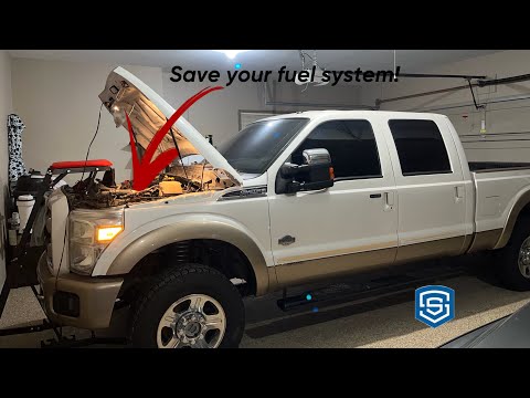 Installing S+S diesels CP4 bypass kit on my 6.7 powerstroke!