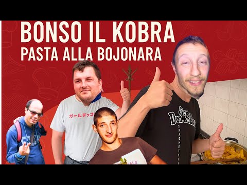 COTTO E BRUCIATO - BONSO IL KOBRA - PASTA ALLA BOJONARA