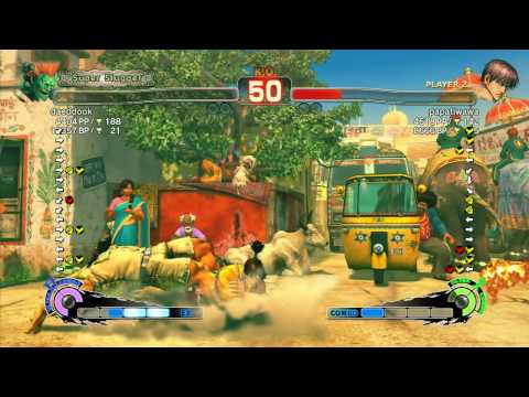 SSF4 AE: daeddook (Blanka) vs papatiwawa (Guy) - Ranked Match (720p HD)