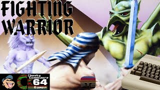 FIGHTING WARRIOR – Commodore 64 (1985) | Egyptian Myth Meets Martial Arts Combat