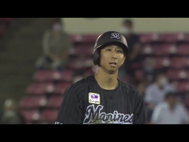 【7回表】本日猛打賞!! マリーンズ・福田 勝ち越しのタイムリー2ベースヒット!! 2020/8/25 E-M