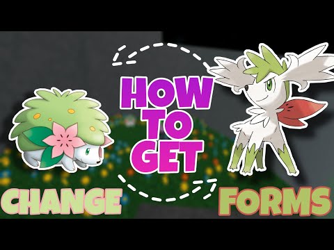 How to get Shaymin and change its form in Pokemon Brick Bronze