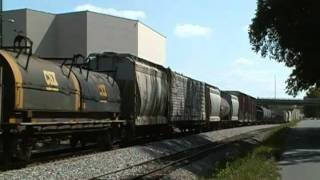 preview picture of video 'CSX Q540-08 Cartersville, GA October 8, 2011'