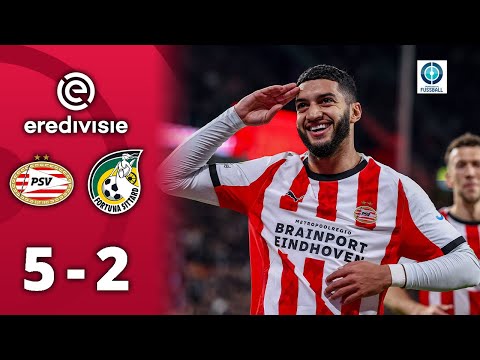 Saibari weiter in Topform! PSV mit Offensivfeuerwerk | PSV Eindhoven - Fortuna Sittard