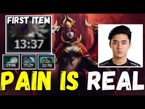 ABED [Queen of pain] Blade Mail First Item Immortal Pro Gameplay - Dota 2 queen of pain