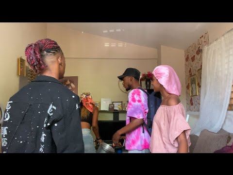 Zen pete Djina deside kite kay manmi Laura pou Al rete lakay the cool boy  ( Prank )