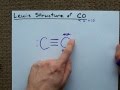 Lewis Structure of CO (Carbon Monoxide)