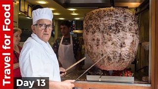 Most INSANE Doner Kebab in Istanbul! (and Turkish Airlines from Istanbul to Rome)! - YouTube