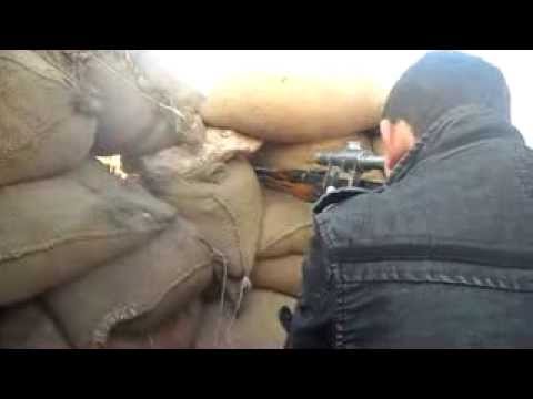 استهداف تحركات قوات النظام داخل مطار كويرس العسكري في ريف حلب بواسطة قناصة من قبل لواء نور الدين الشهيد