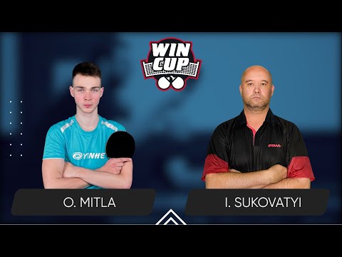 18:30 Oleksii Mitla - Ihor Sukovatyi West 3 WIN CUP 01.02.2024 | TABLE TENNIS WINCUP