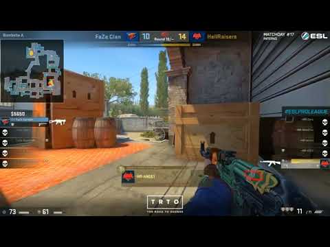 ANGE1 1v4 clutch | ESL Pro League Season 6 Europe