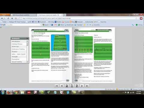 Preview of Speed and Agility Sessions - WORLD CLASS COACHING