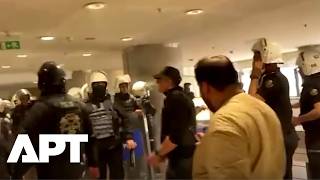WATCH: Turkish Police Use Pepper Spray, Smash Doors At Opposition CHP Party Headquarters | APT