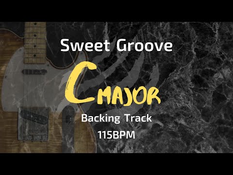 Sweet Groove Guitar Backing Track in C