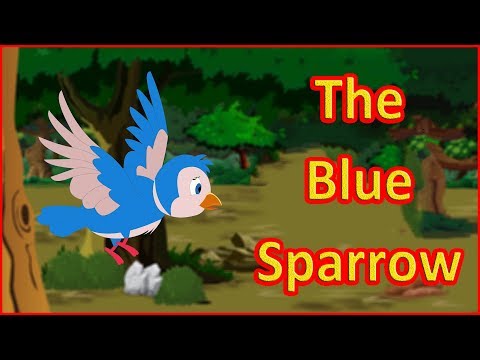 The Blue Sparrow | Moral Stories for Kids in English | English Cartoon | Maha Cartoon TV English