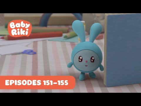 BabyRIKI Cartoons - Full Episodes collection (Episodes 151-155) | for Kids | 0+ en