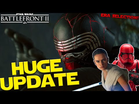 Star Wars Battlefront 2 The Rise of Skywalker Update BREAKDOWN! Era Selection!