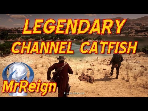 Red Dead Redemption 2 - Hunting The Legendary Channel Catfish - Can it be Caught?