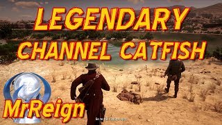 Red Dead Redemption 2 - Hunting The Legendary Channel Catfish - Can it be Caught?