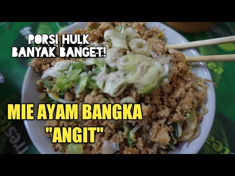 NYICIP : MIE AYAM BANGKA ANGIT PALING LARIS DI JAKARTA TIMUR - MIE AYAM LARIS DI CIPINANG JAYA