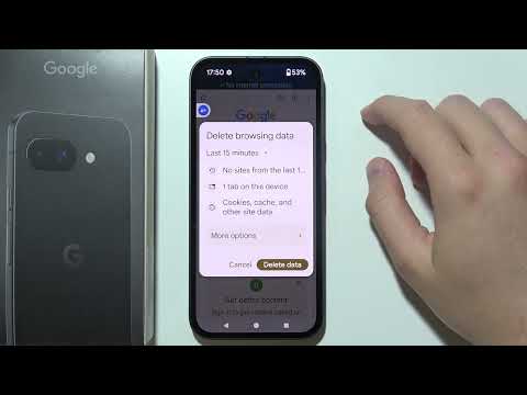 Pixel 9a: How to Delete Browser History (Clear Browsing Data)