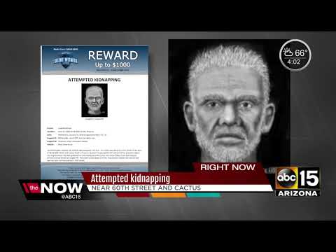 Phoenix police looking for man who tried to kidnap jogger