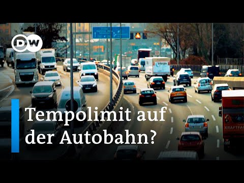 Auf unseren Autobahnen: Vollgas oder Tempolimit von 130 km/h? | DW Nachrichten