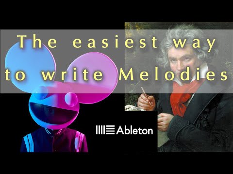 The Easiest way to create melodies with you DAW // Ableton Live example