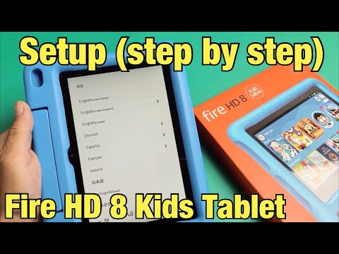 Fire HD 8 Kids Tablet: How to Setup (step by step)