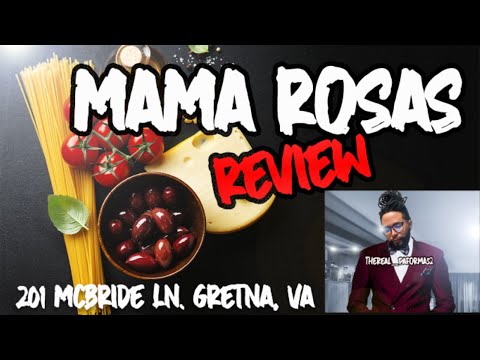 Crítica do restaurante italiano Mama Rosas (2022) #Resenha #Gretna #Restaurante