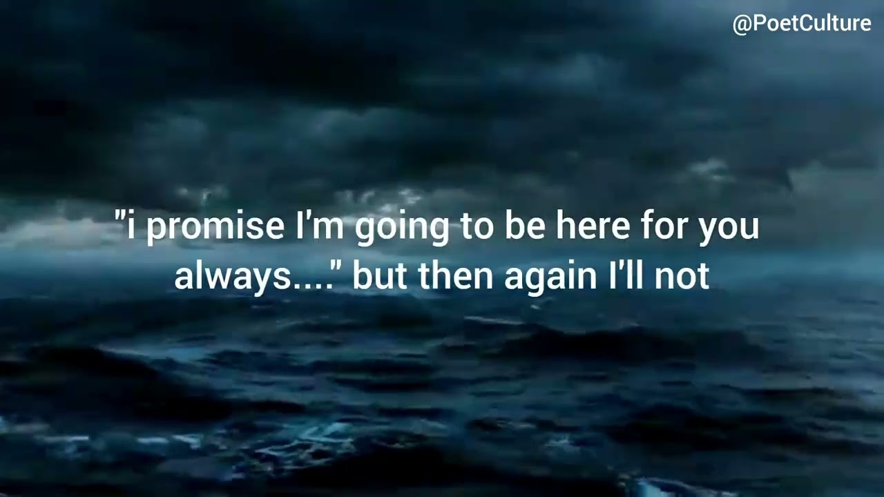 Broken Promises (original poem)