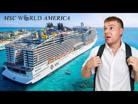 Ich teste eine Kreuzfahrt durch die Karibik (MSC World America)