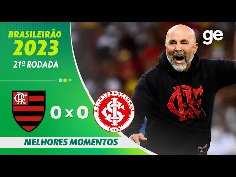 Gols e lances de Flamengo x Internacional