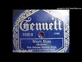 New Orleans Rhythm Kings "Weary Blues"  (1923) - Gennett 5102.