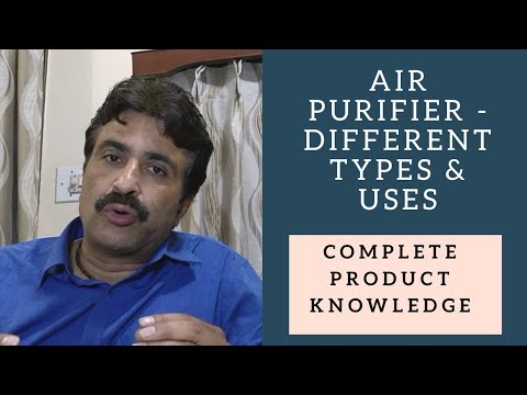 Features of air purifier