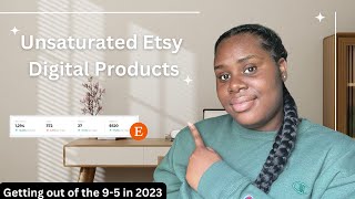 Unsaturated Etsy Digital Product Ideas That Can Replace Your 9-5 in 2023