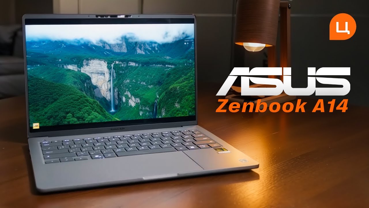 Ноутбук Asus Zenbook A14 UX3407RA-QD010W Gray (90NB16G2-M000S0) video preview