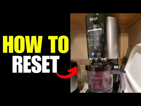 How to Reset Ninja Creami - Ninja creami stuck on install light