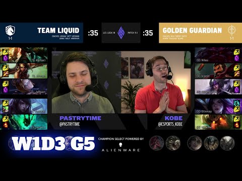 Team Liquid vs Golden Guardians | Day 3 LCS Lock In 2021 Groups | TL vs GG