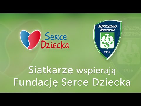 Zawodnicy AZS Politechniki Warszawskiej wspierają Fundację Serce Dziecka