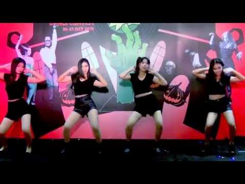 141030 L-lis cover Girl's Day - Intro +  Female President @Teen Pointer Halloween 2014 (Audition)