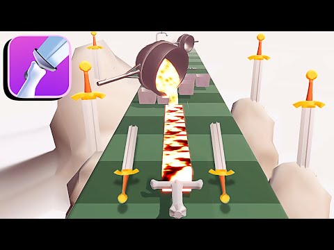Swords Maker - All Levels Gameplay Android,ios (Levels 1-6) - YouTube