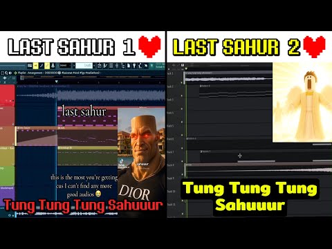 Last Sahur 1 😭 vs Last Sahur 2 😇