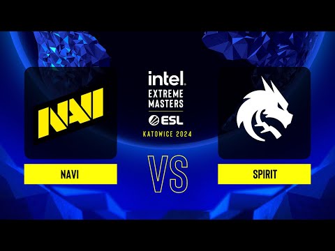 NaVi vs. Spirit - Map 1 [Ancient] - IEM Katowice 2024 - Group A