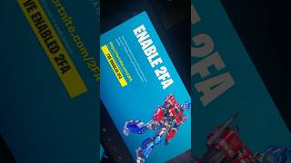 HOW TO ENABLE 2FA ON FORTNITE CHAPTER 5 SEASON 3 2024!