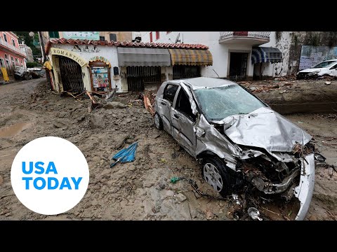 Homes swept away after massive landslide hit Italian island of Ischia USA TODAY